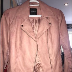 Dynamite Cropped Leather Jacket